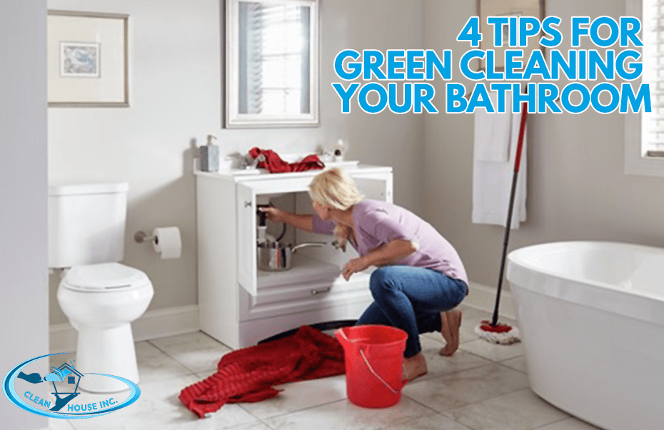 green clean bathroom