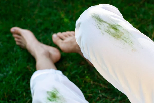homegrown grass stain cleaning